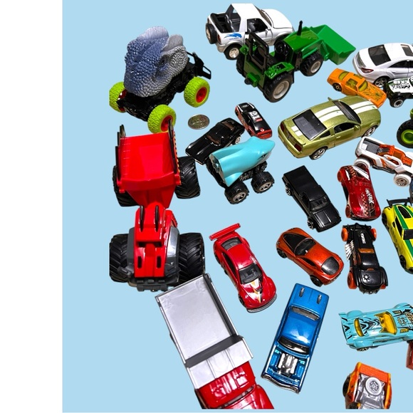 41 Assorted Colorful Toy Cars Set - Picture 3 of 5